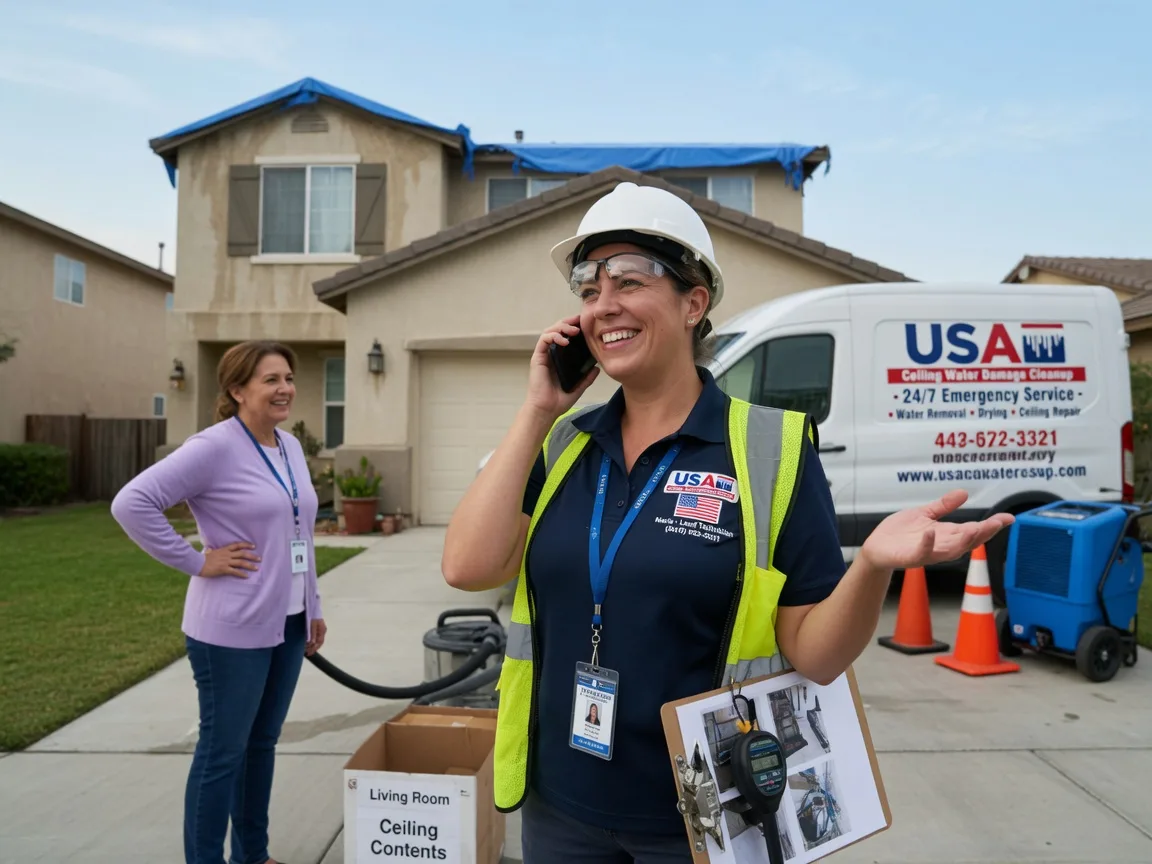 Ceiling Water Damage Restoration Flandreau, SD FAQs